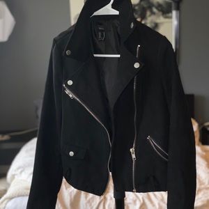 Black fashion jacket